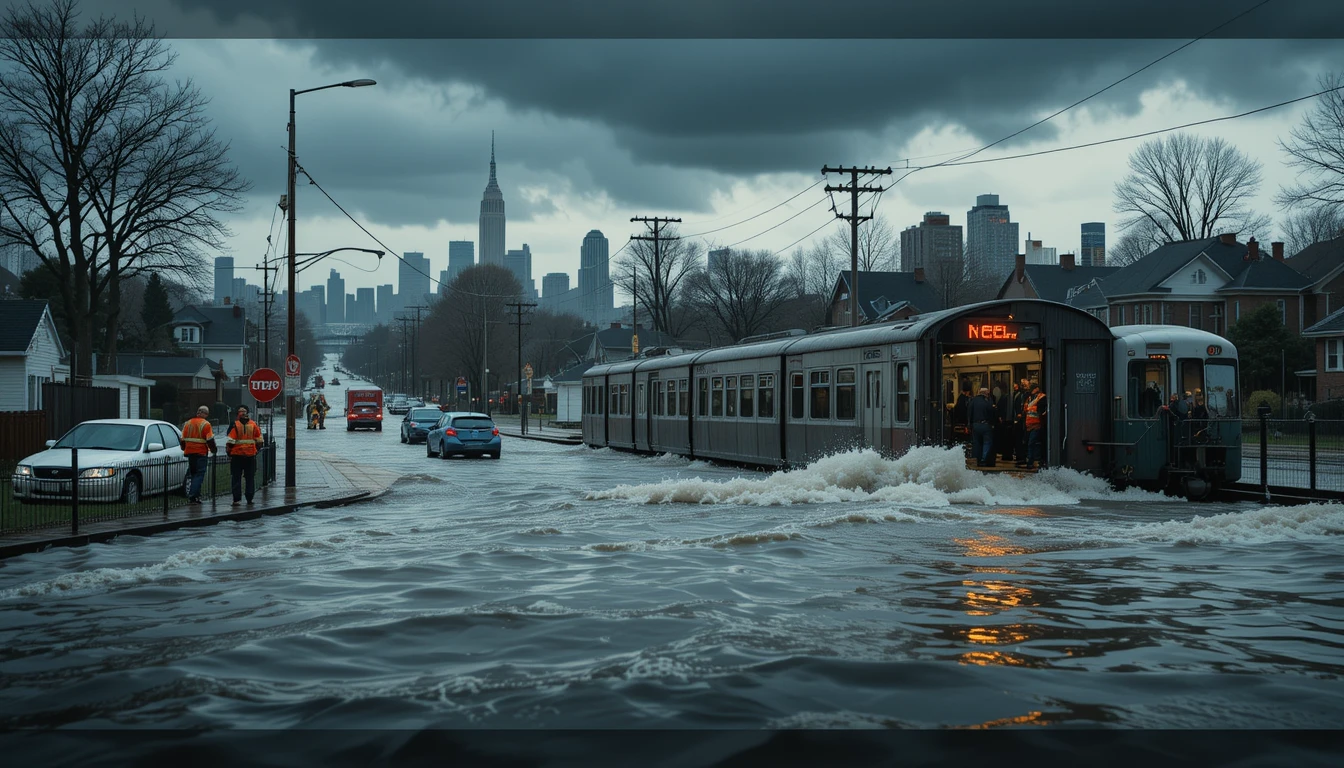 Flash Floods Paralyze New York and New Jersey amid Alarming Climate Trends